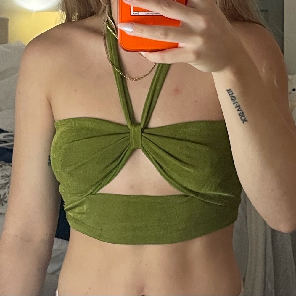 green princess polly top